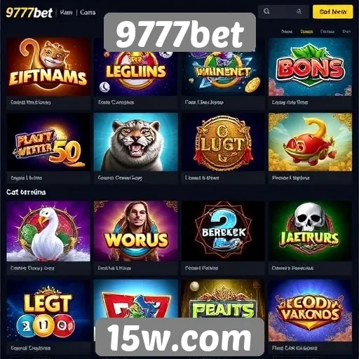 9777bet oferece diversas opções de jogos online