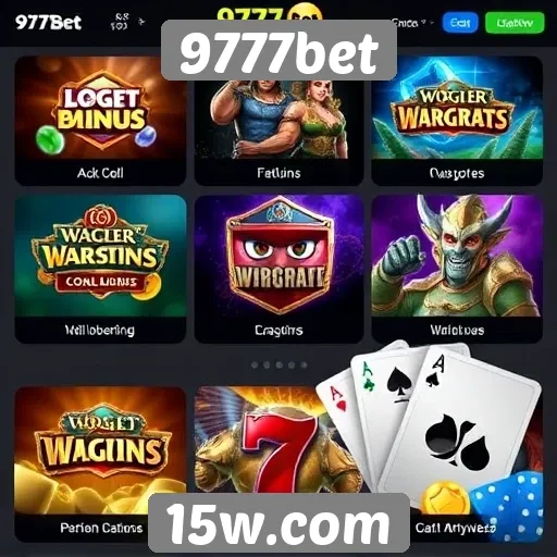 Principais jogos disponíveis na plataforma 9777bet